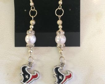 Houston Texans Dangle Earrings
