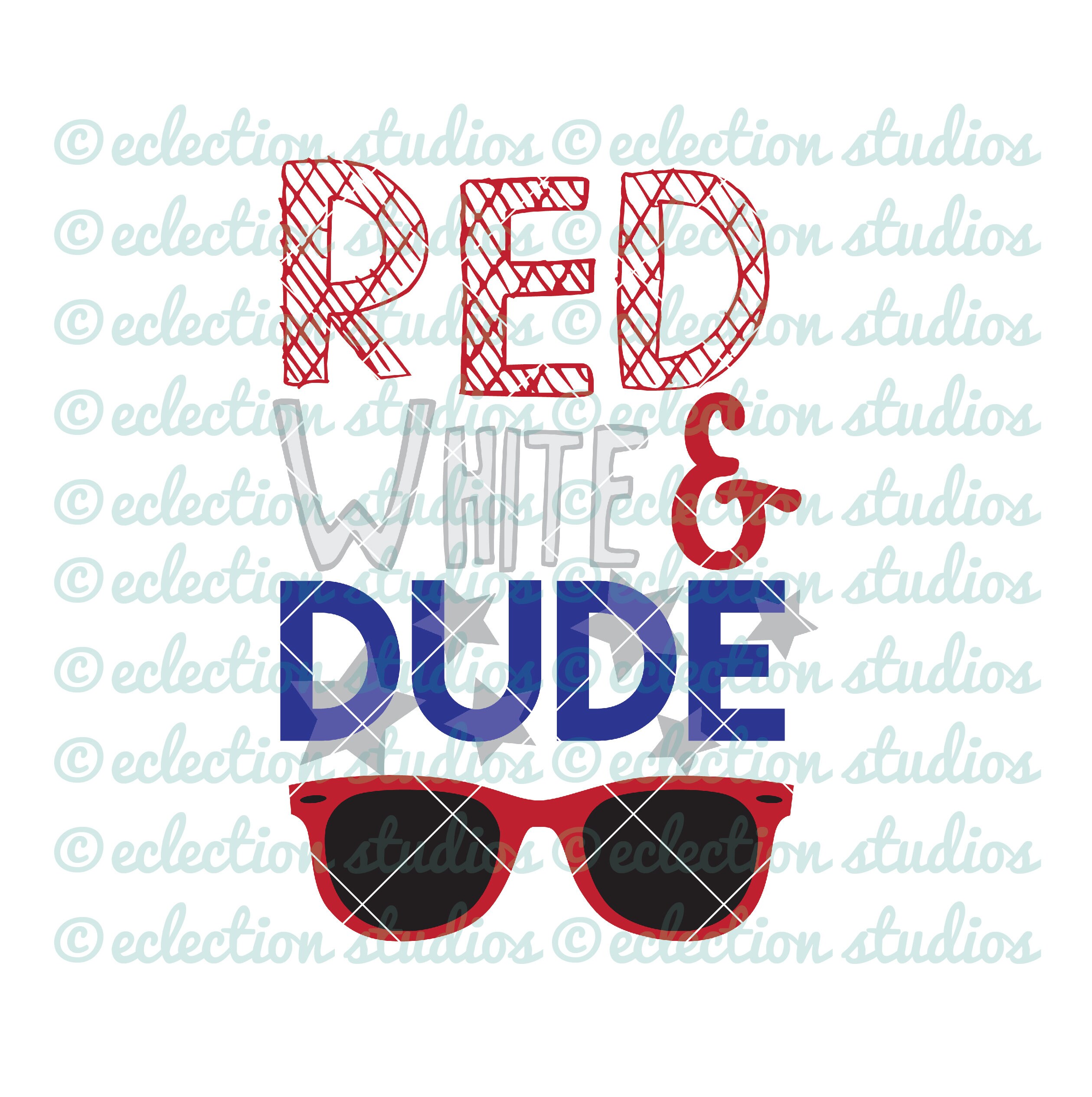 Download 4th of July Boy SVG Red White & Dude sunglasses summer