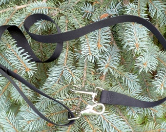 Removable adjustable shoulder strap, replacement strap, 1" wide, heavy silver clips, black nylon, Extra Long, not for my bags
