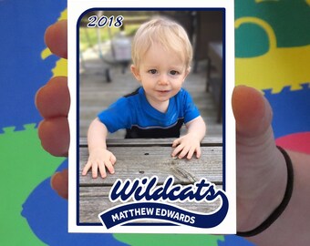 Custom Villanova Wildcats Baby Cards