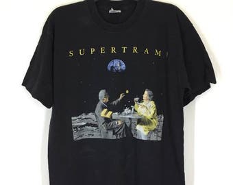 MEGA SALE 20% Rare! Vintage 70s 80s Supertramp T Shirt Size Xl