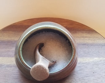 Handmade Stoneware Salt Cellar