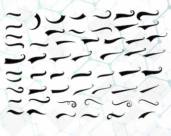 Download Font tails svg | Etsy