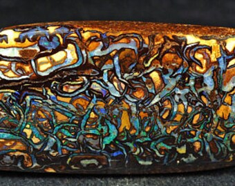 38.00 CTS Boulder Opal Koroit Australian Natural Solid Polished - Fantastic