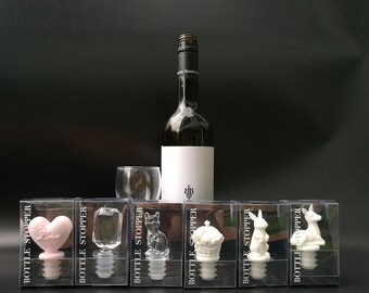 11 Different Wine Stopper, 15 Dollars per One, Wine Stopper, Fresh-keeping Sealing Wine Stopper, Non-toxic Silicone Stopper.