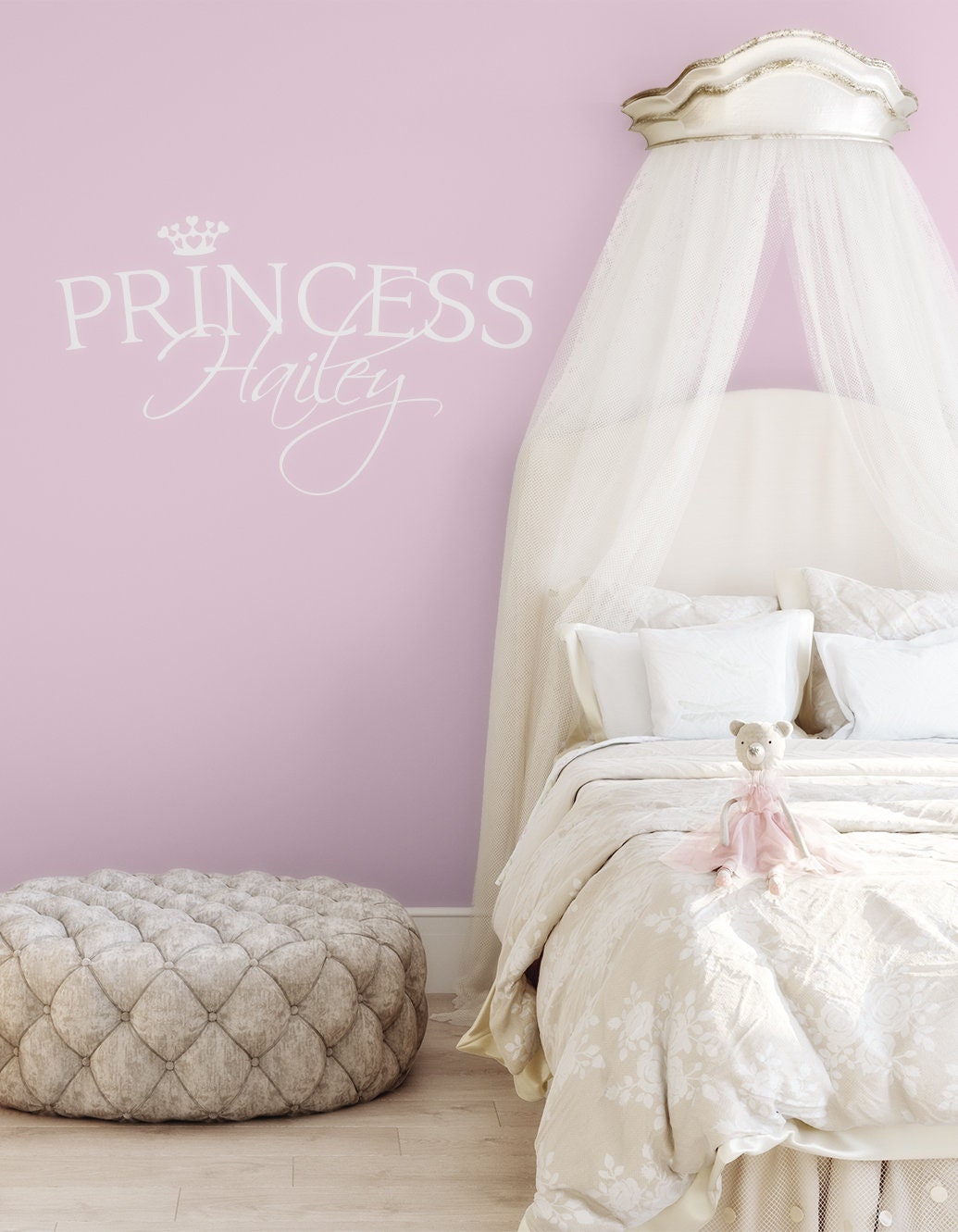 Princess Wall Decals Princess Decor Girls Nursery Decor