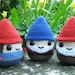 Chubby Gnome Amigurumi Pattern PDF - Gnomes and Christmas characters - Crochet Pattern