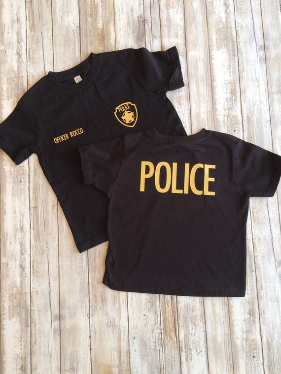 police white t shirt