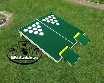 Chipping Beer Pong Golf Hole
