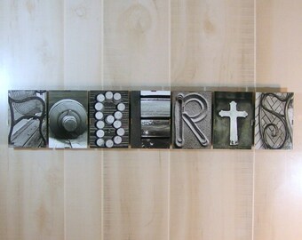 Wedding Shower Gift, Personalized Last Name, Wedding Gift for Couple, Name Sign, Bridal Shower Gift, Anniversary Gift, Rustic Wedding Decor,
