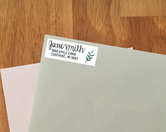 Personalized Return Address Labels