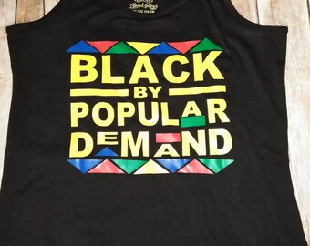 Black By Popular Demand Tank