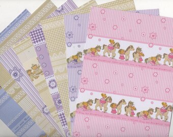 125 - Set of paper deco birthstone for daughter