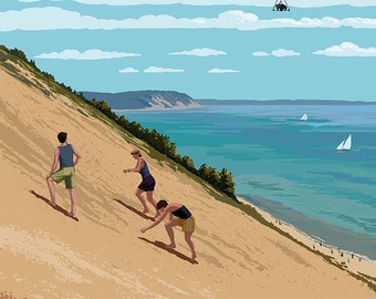 Michigan - Sleeping Bear Dunes (Art Prints available in multiple sizes)