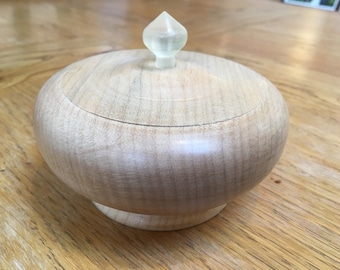 Sycamore lidded pot