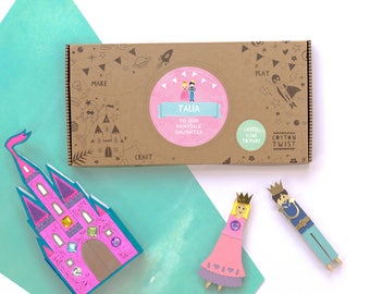 Personalised Princess Castle Scene Craft It Kit