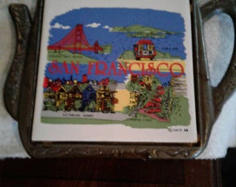 San Francisco Teapot trivet