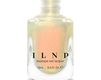 The Alchemist - Vivid Orange, Green Iridescent Topper Nail Polish
