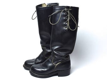 1970's Easyriders NASTY FEET Motorcycle Boots by Chippewa, Women's Size 6