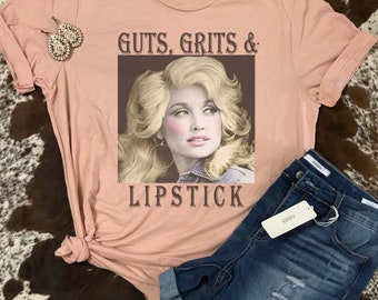 Bella and Canvas, Womens Graphic T-Shirt, Dolly Parton, Country, Pick your color