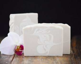 Amber + Blossoms Scented Soap | Luxury Artisan Cold Process Soap