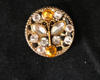 Gold & Yellow Butterfly Bindi