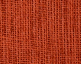 47"- 48" Inch Burnt Sienna Colored Burlap By The Yard