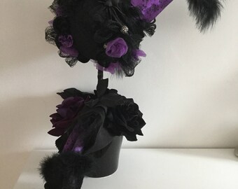 Halloween witch decoration