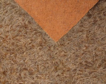 Vintage German Mohair 34"x36" ( 1/2-inch pile )