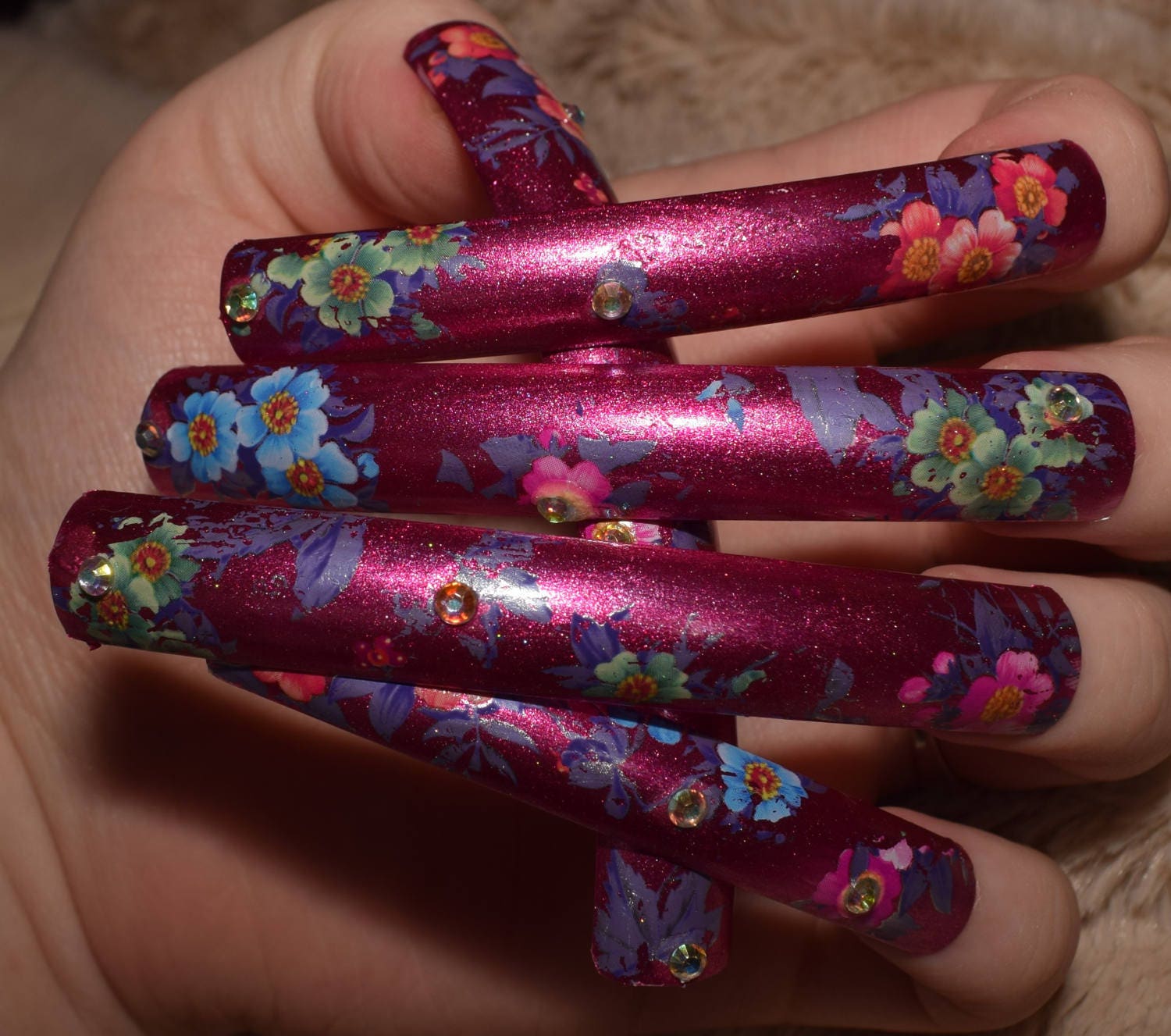 Long nail fetish Long nail fetish