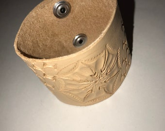 Hand Crafted Leather Cuff