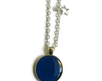 Child necklace - little girl necklace - Childrens Fashion Jewelry - Handmade Jewelry for Children - Gifts for Girls - blue necklace