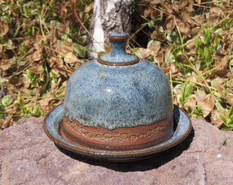 Covered Butter Dish, Ceramic Butter Dish, Butter, Covered Cheese Dish, Lidded Dish, Pottery Butter Dish, Pottery Cheese Dish