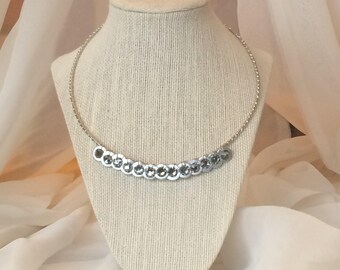 Neckalce, Swarovski Necklace, Charm Necklace, Crystal Necklace, Charm Necklace, Artisan Necklace, Gift For Her, N1