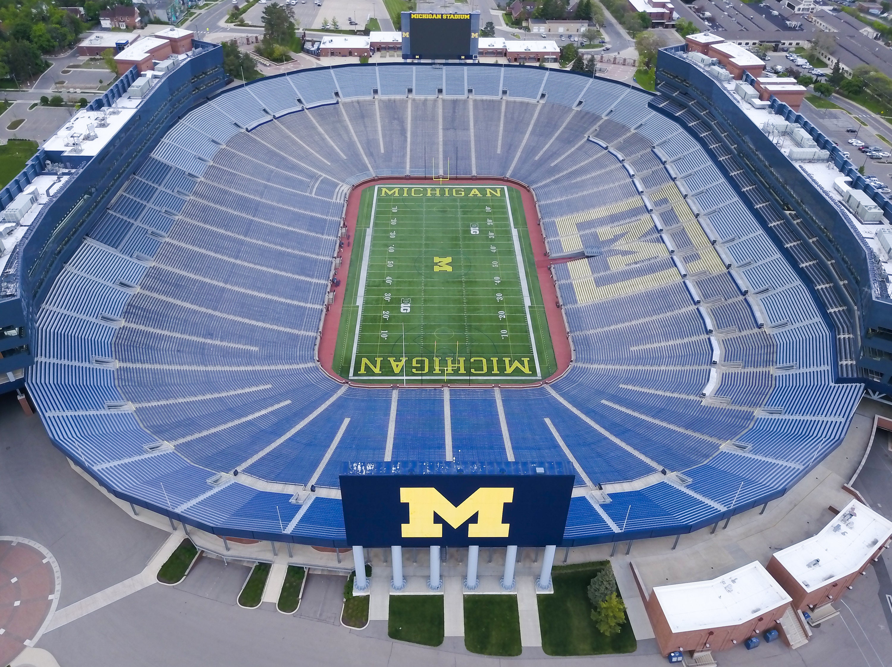 The Big House University of Michigan Stadium in Ann Arbor