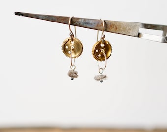 Quartz Camera part earrings