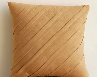 Decorative Pillow Sham Covers Couch Pillow Sofa Pillow 24 Inch Suede Pillow Sham Cover Home And Living Decor - Contemporary Tan
