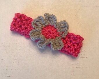 Crochet Baby headband -custom colors available!