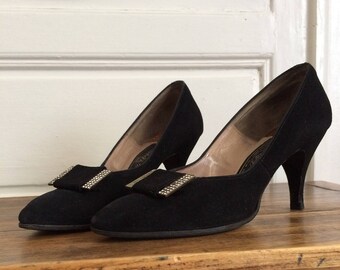 Shoes years 50 black