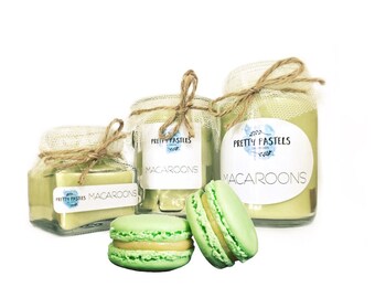 Macaroon Scented Soy Candle