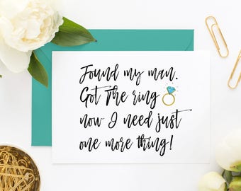 Maid of Honor Proposal Card, Bridesmaid Proposal Card, Funny MOH Cards, Funny MOH Proposal, Funny Bridesmaid Proposal, Funny Asking Cards