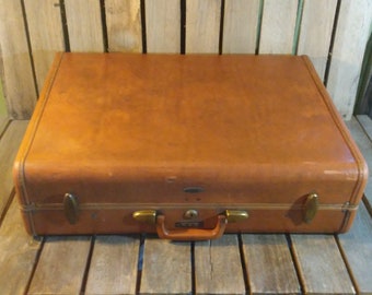 Vintage Samsonite Suitcase, Wornout Suitcase, Distressed Suitcase