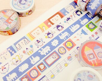 Yohand Washi Tape - Full Set of 5 - Version 3