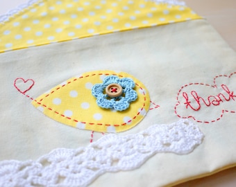 Whimsical Envelope Pouch