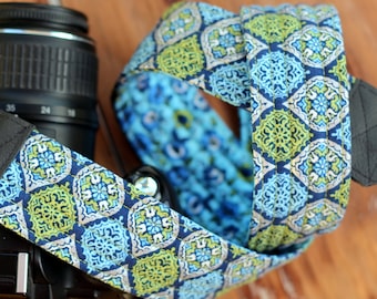 Womans Camera Strap, Floral Camera Strap, dslr camera strap, camera strap cover, nikon camera strap, canon camera strap, gift for her