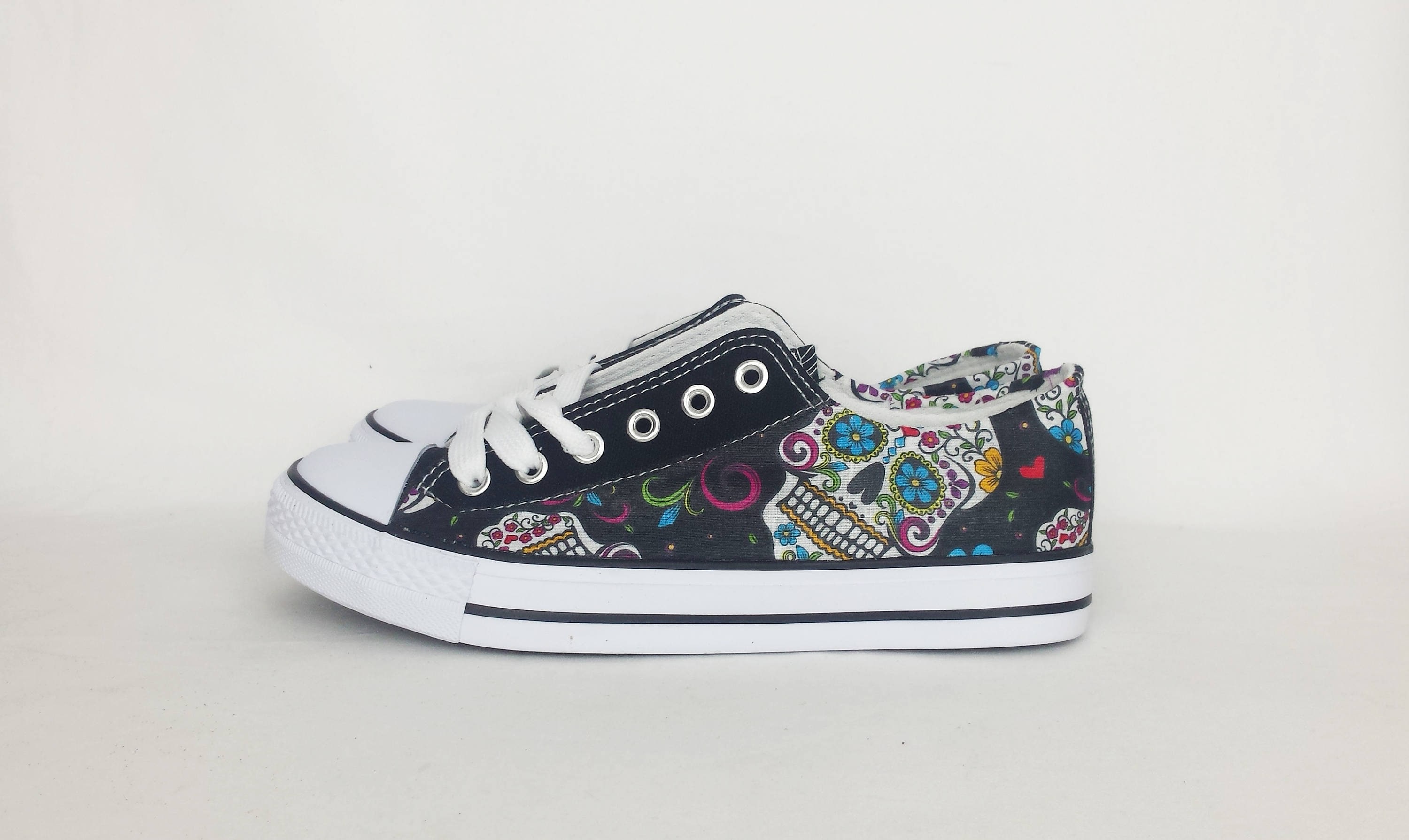 Day of the dead shoe custom shoe dia de los muertos