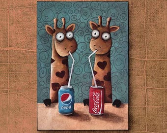 giraffes, Ivan Glock 70x50