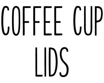 Paper Cup Lids, Coffee Cup Lids