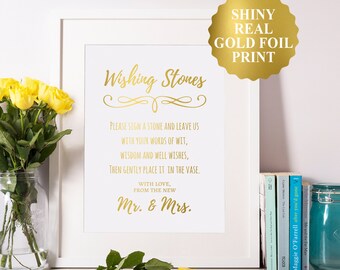 Wedding Stones Sign, Wedding Wishing Stones Sign, Wedding Wishing Stones Guestbook, Stones Guest Book, Wishing Rocks, Guestbook Stones