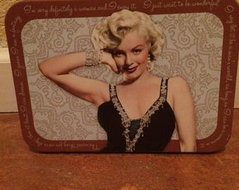 Vintage Collectible MARILYN MONROE Lunch Tin Box